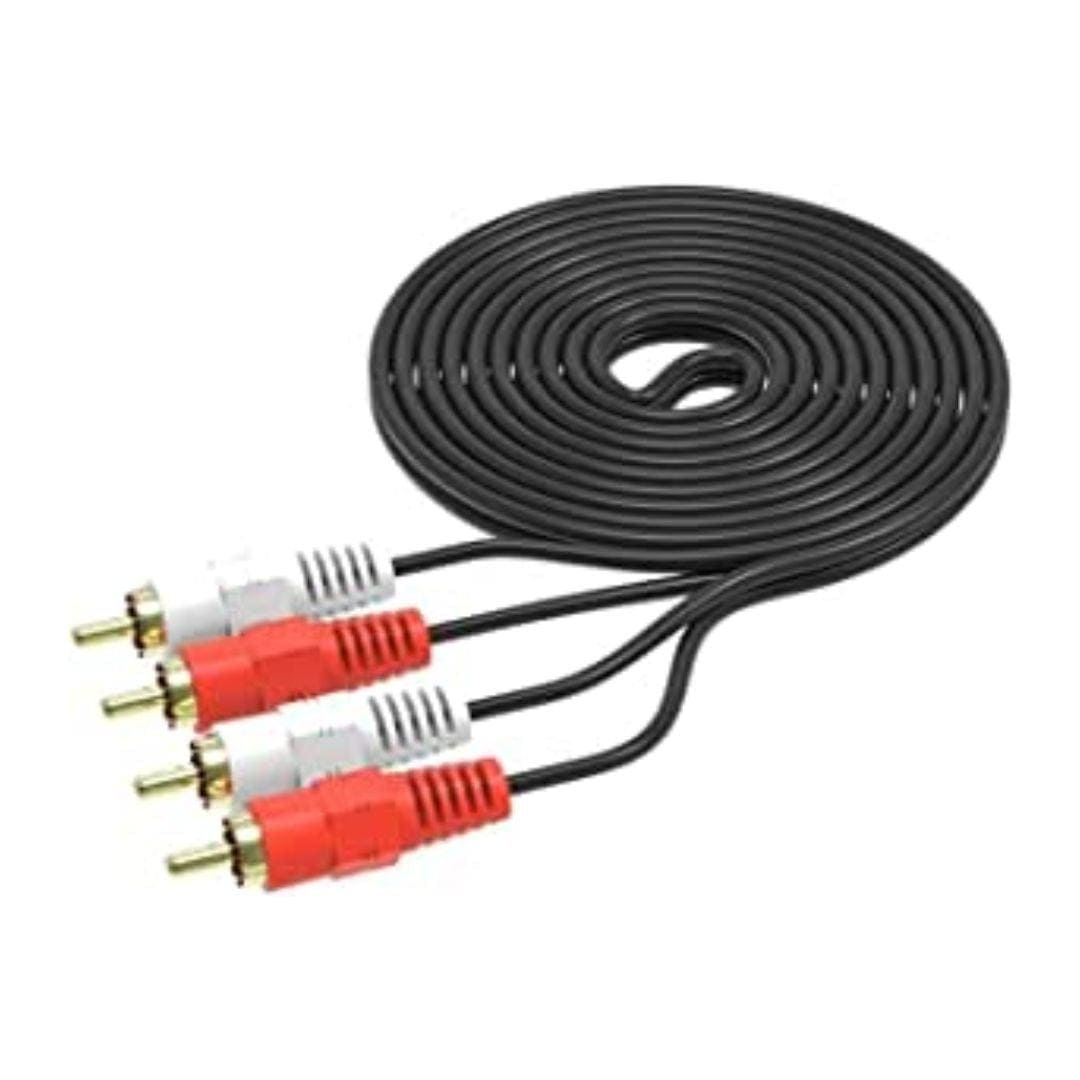 Cable RCA a RCA 2x2 para audio – Lenz Photo Store - Perú