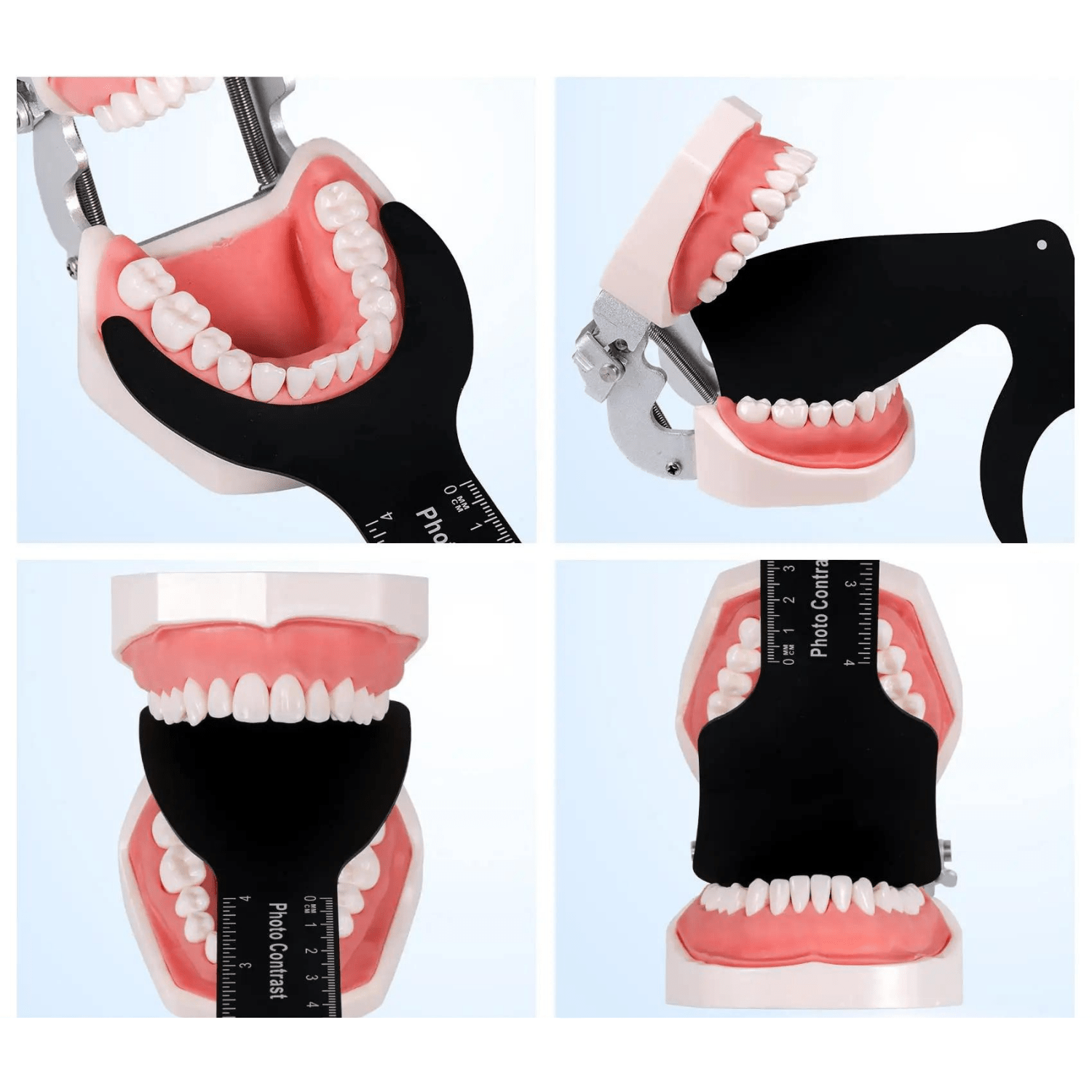 Kit de placas de contraste para fotografía intraoral (6pzas)