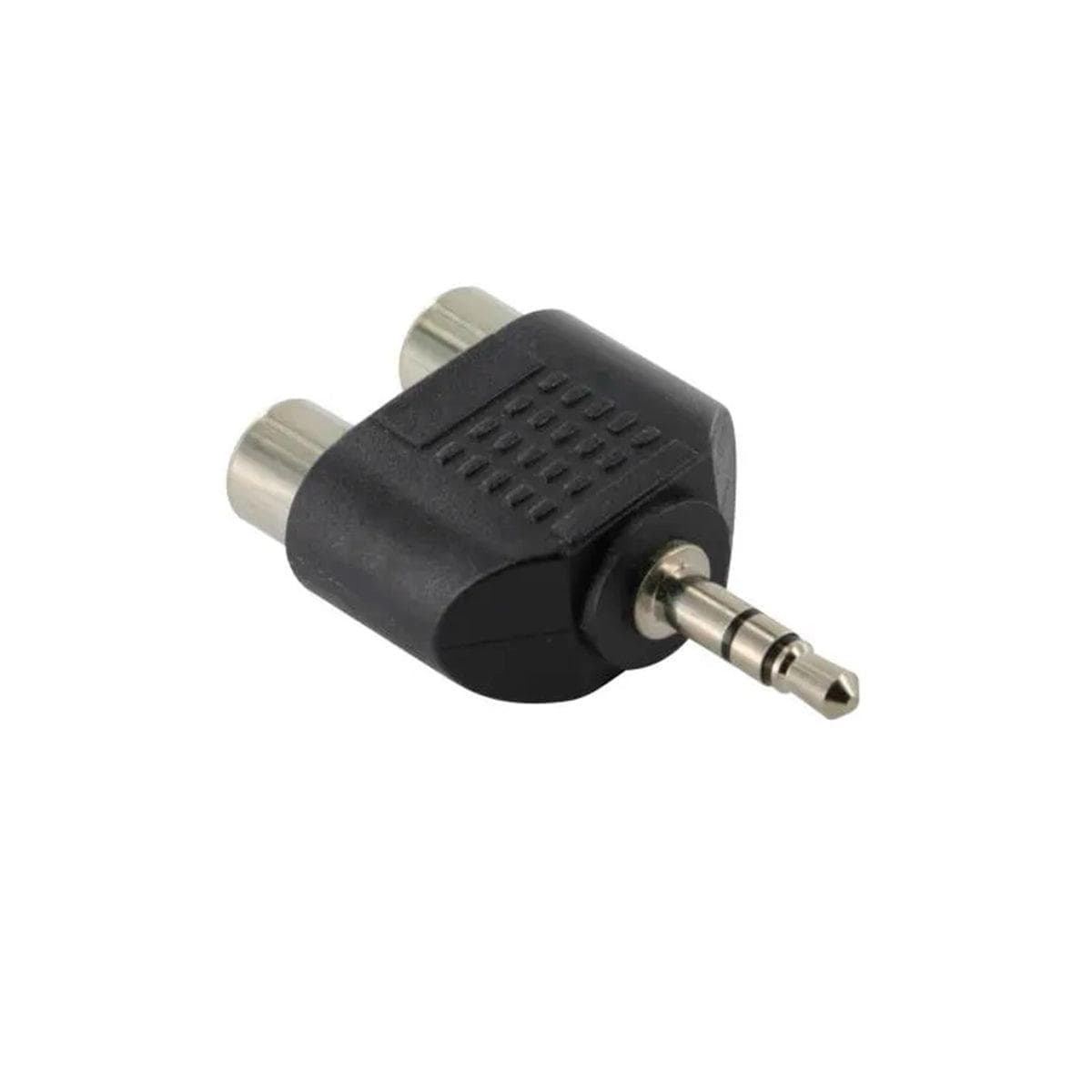 Adaptador de 3.5mm Stereo a dos RCA hembra