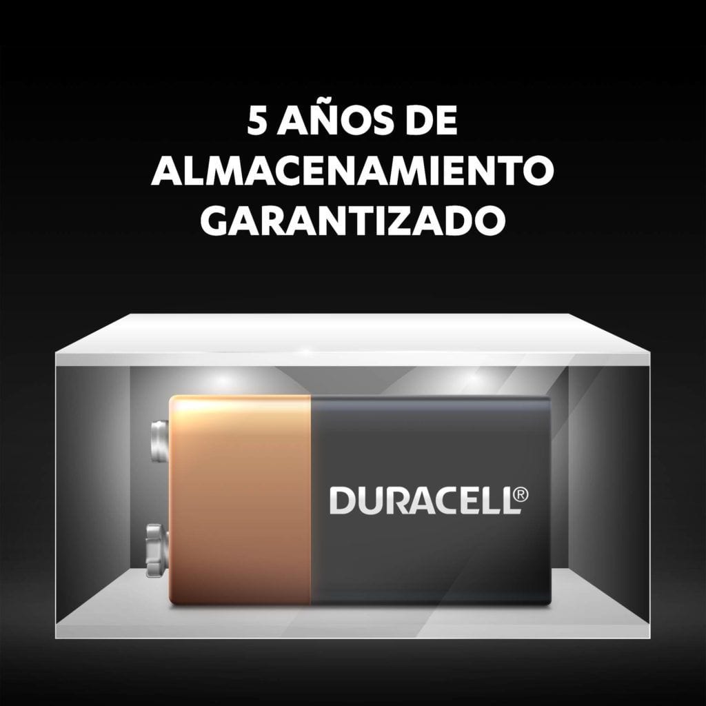 Batería alcalina Duracell 9V