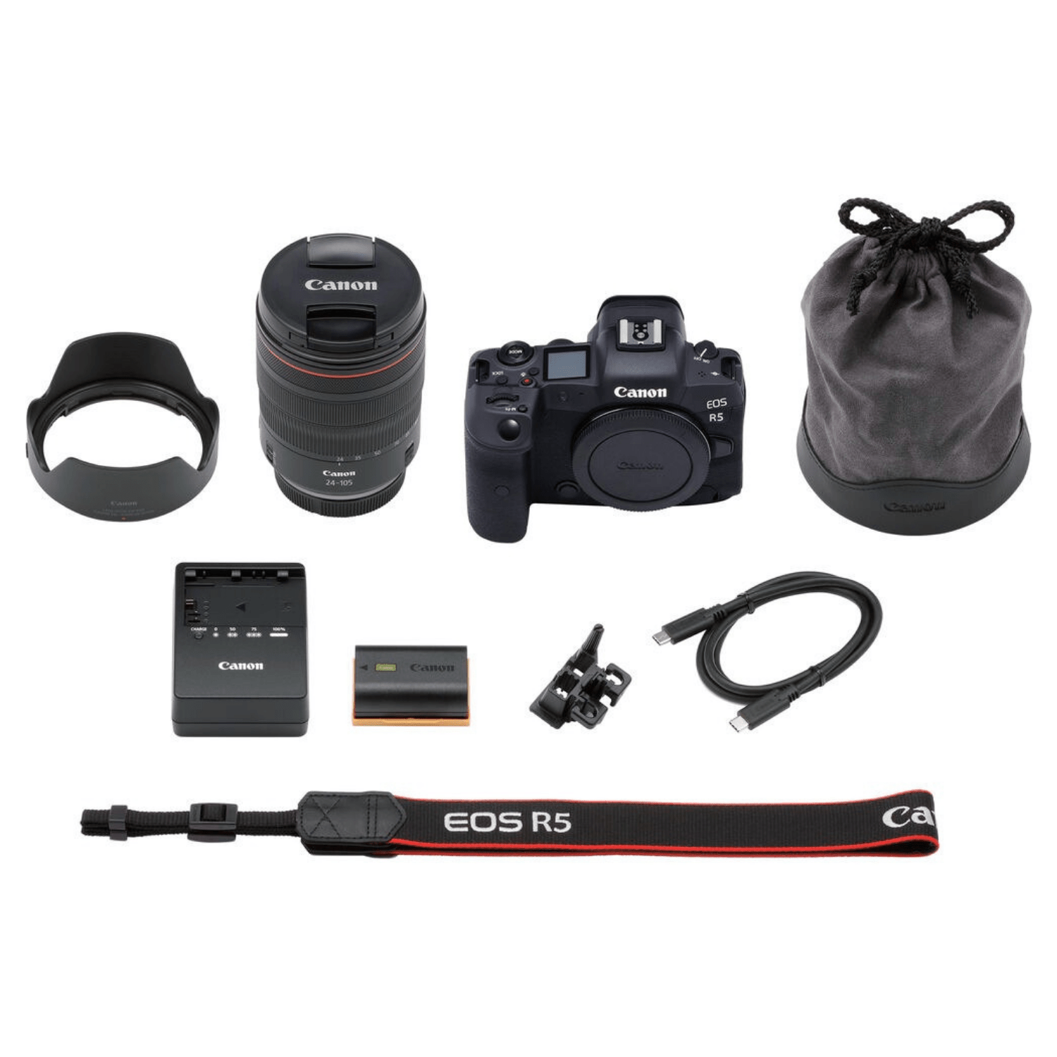 Cámaras Canon EOS R5 + Kit Básico de Accesorios