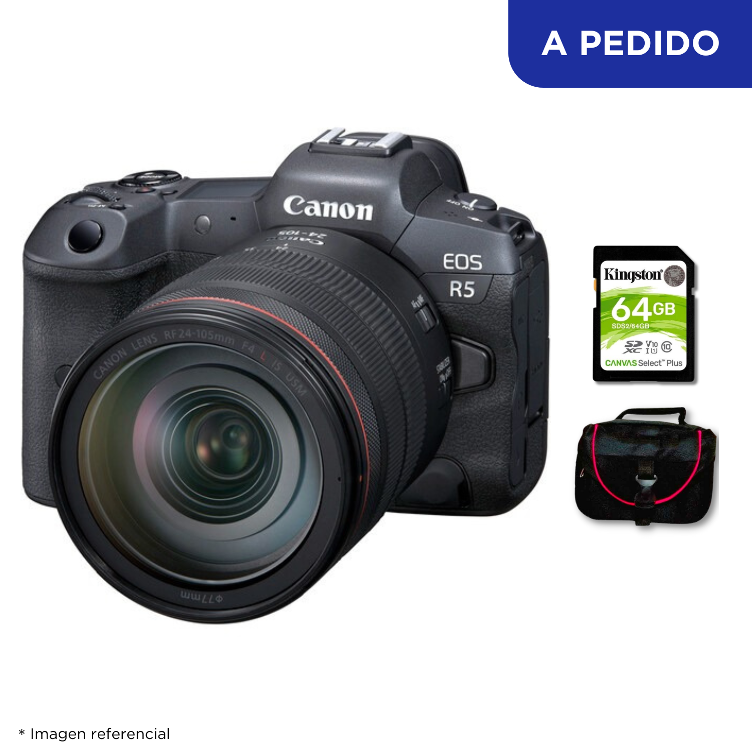 Cámaras Canon EOS R5 + Kit Básico de Accesorios