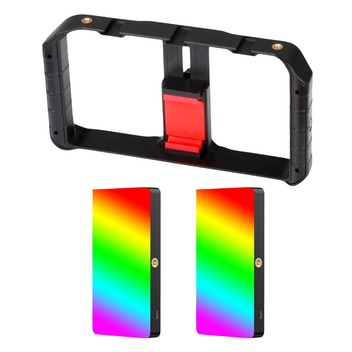 Kit Vlogger Ulanzi para celular - Luz Led LT002 RGB