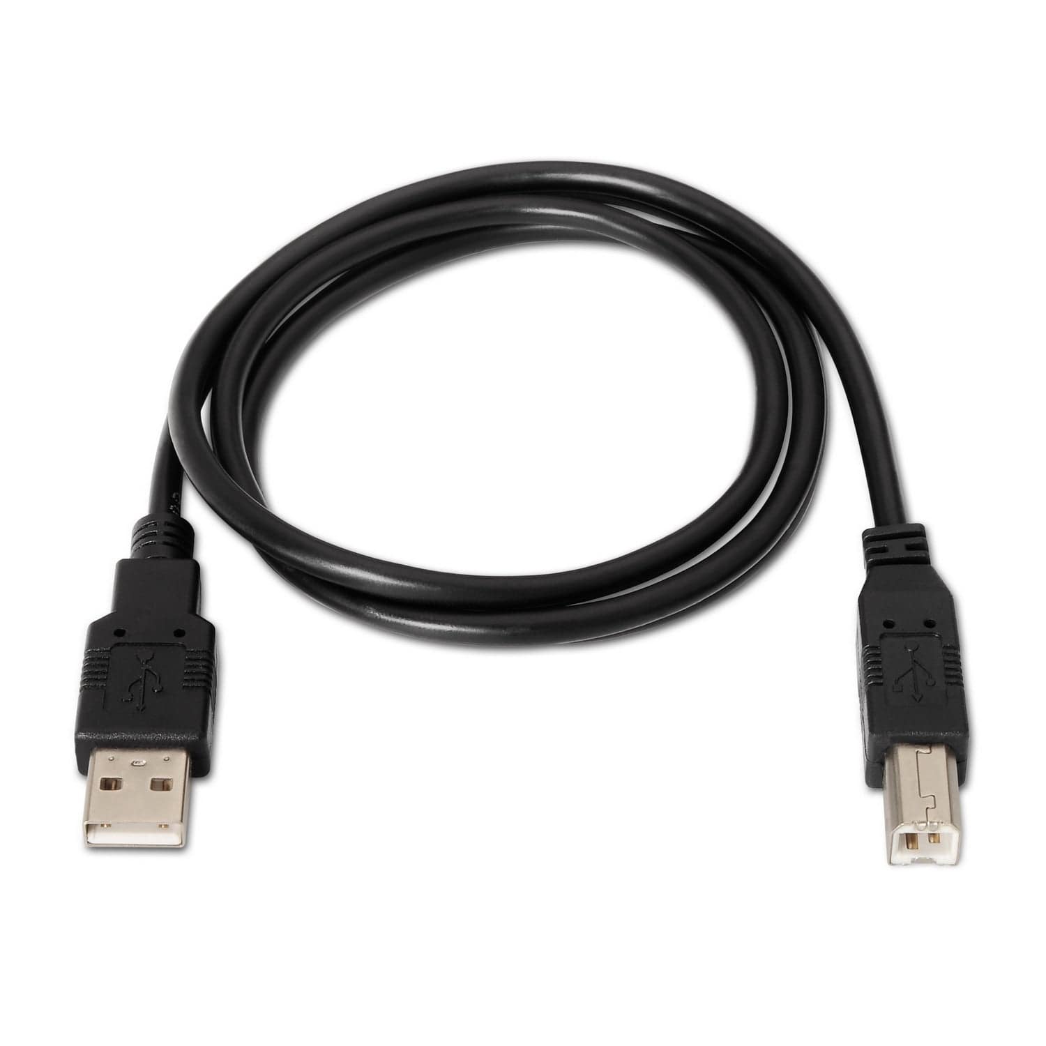 Conector USB tipo A macho a USB tipo B macho 1.8 mts