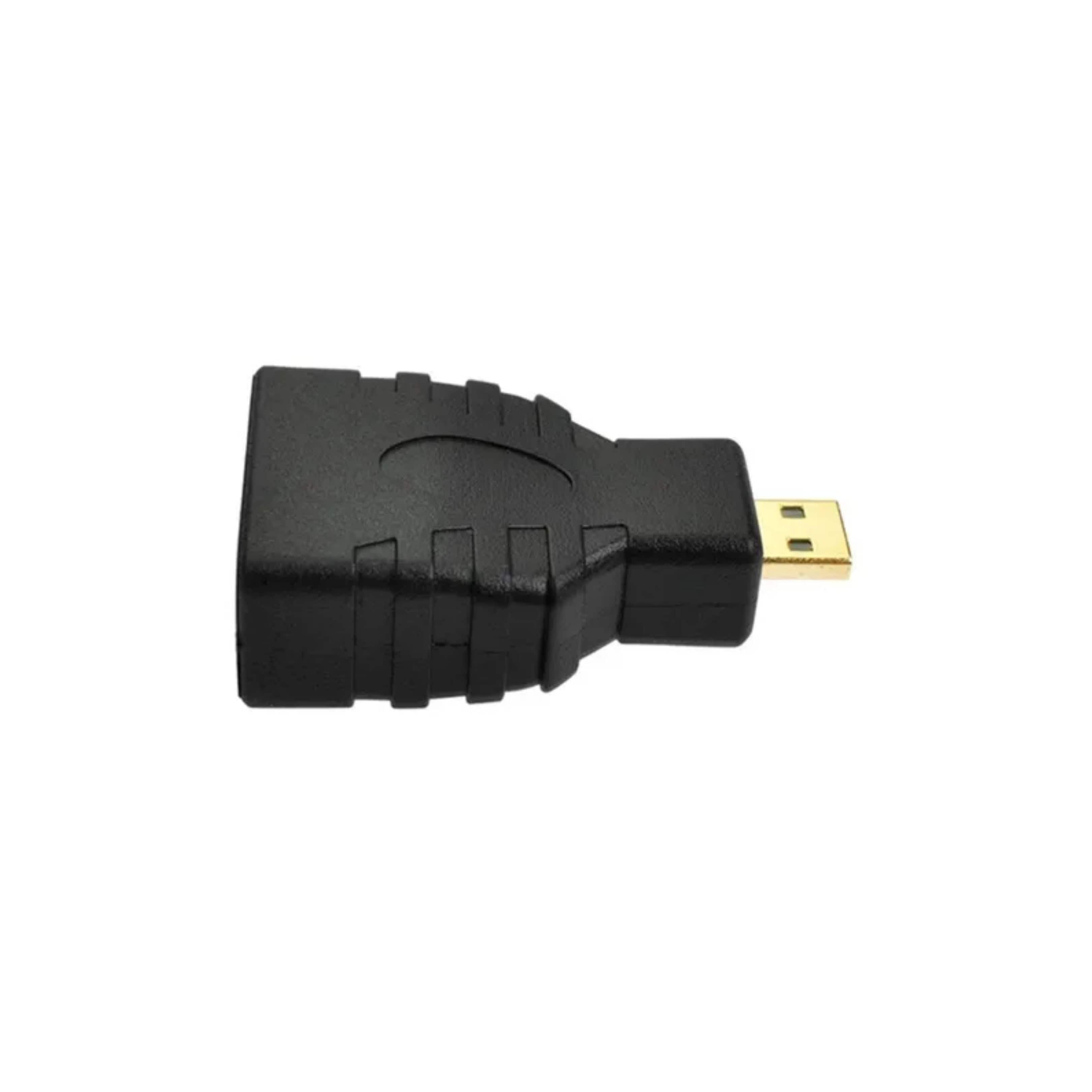 Conector adaptador HDMI hembra a micro HDMI macho