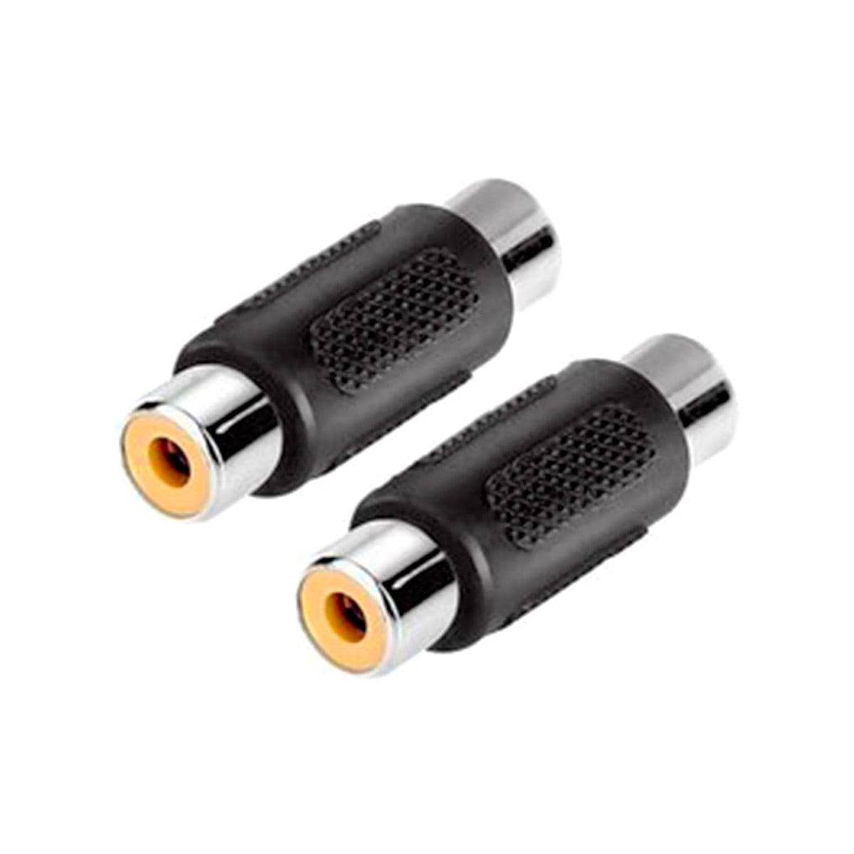 Conector empalme RCA doble hembra (02 unidades)