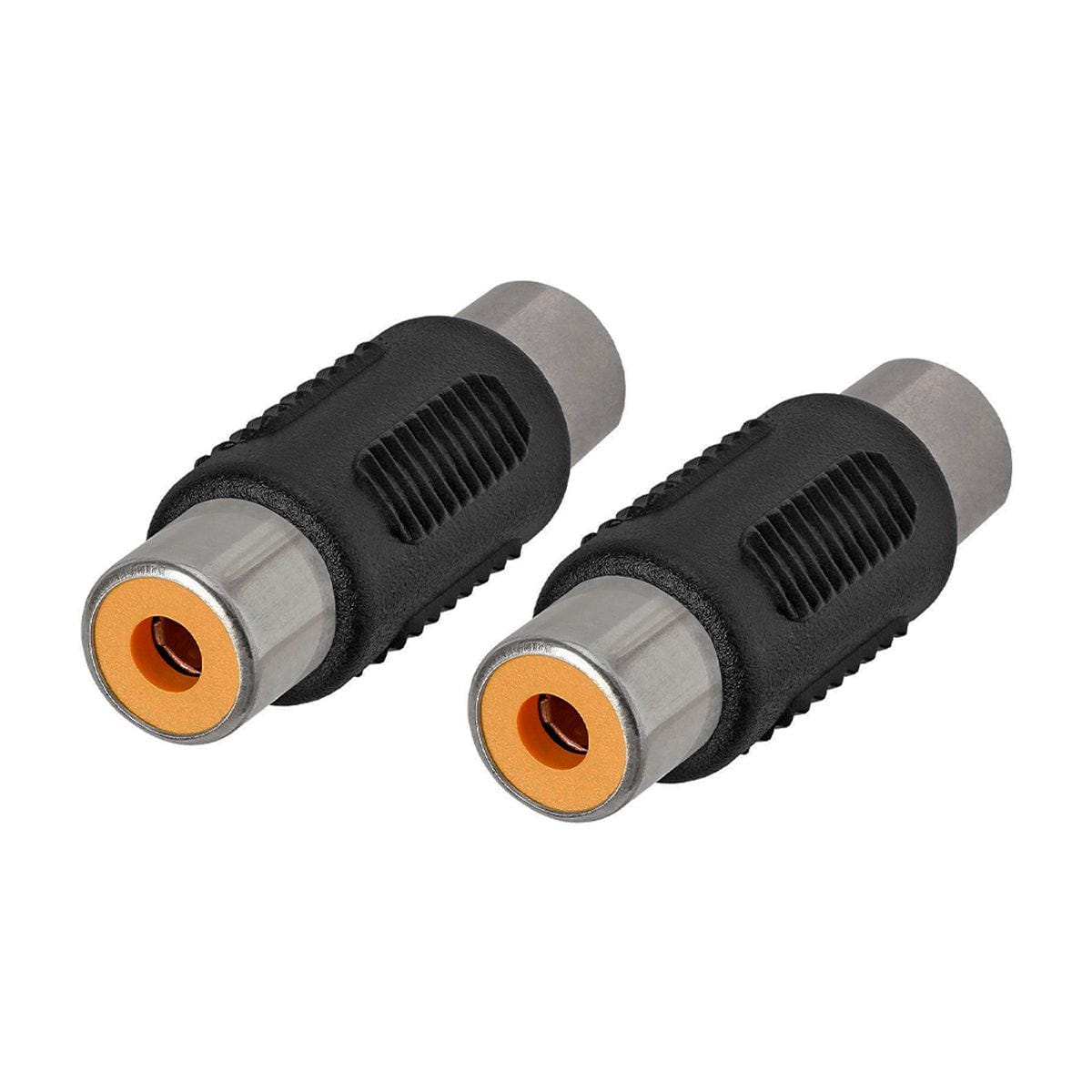 Conector empalme RCA doble hembra (02 unidades)