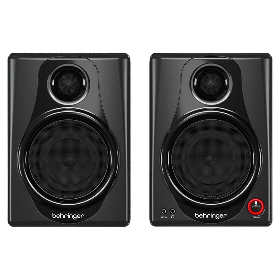 Parlantes Monitores de Estudio Behringer Media 40 USB 40w