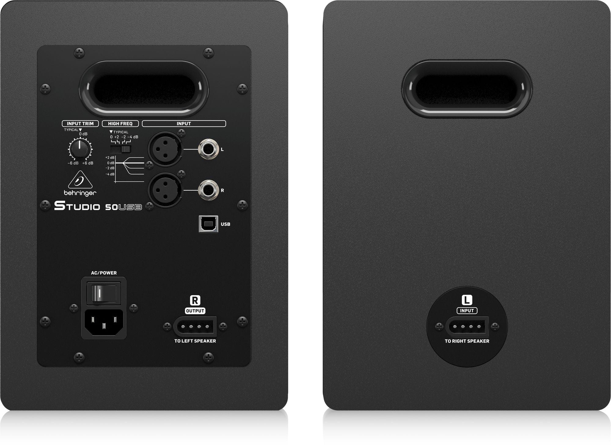 Parlantes Monitores de Estudio Behringer Media 50 USB 150w